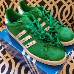 Adidas campus human made green shoes